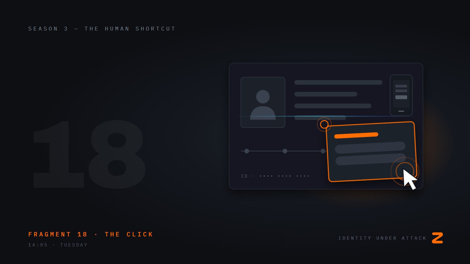 Identity Under Attack, episode 18: I Clicked It. Now What?. Fragment 18, the click.